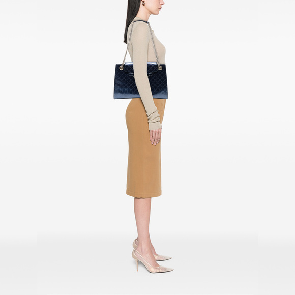 Pre-Loved Gucci Large Patent Guccissima Emily Shoulder Bag - Picture 7 of 7